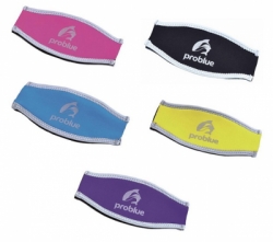 large mask strap neoprene velcro problue balidiveshop 3